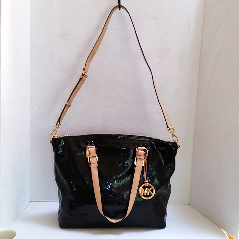 Michael Kors Patent Monogram Bag
